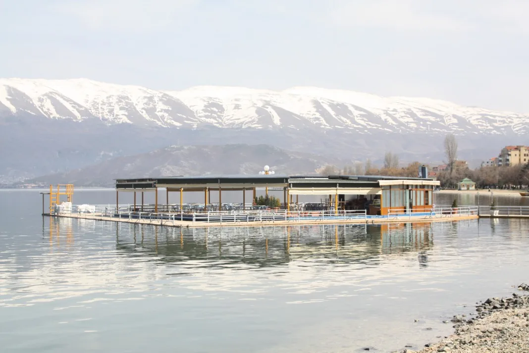 Lake Ohrid at Pogradec
